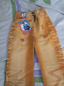 Stylish Embroidered Jeans