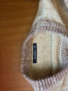 Gradient Knit Pullover Sweater