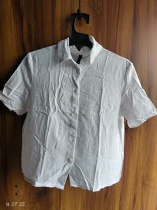 White Button-Up Shirt