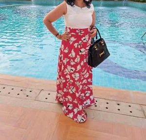 Pool Party Floral Maxi Dress