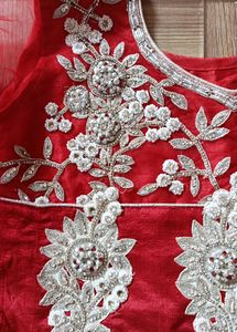 Anarkali Kurta With Skirt/Dupatta, Suit Party Wear