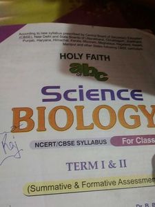 Holy Faith Biology Science Class X Or 10