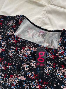 Floral Print Mini Dress