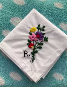 Hand Embroidered Hankey