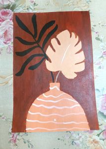 Minimalist Botanical | Abstract Paintin