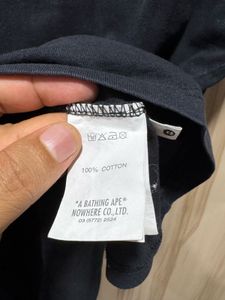 Aape By A Bathing Ape Black Tshirt