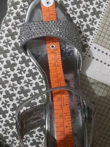 Silver Rhinestone Heels(Win A Freebie With This)