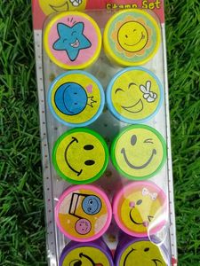 Emoji Stamp Set Of 10