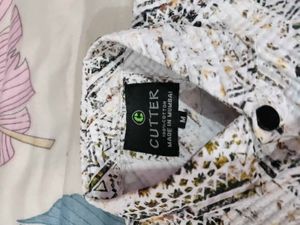 Popcorn Patterned Casual Shirt