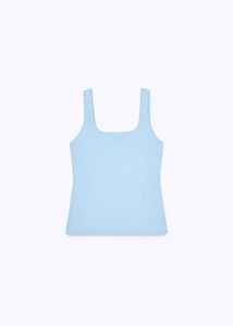 ZARA PLAIN KNIT CORSET TOP