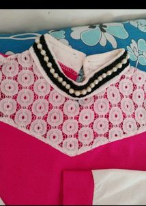 Cute Pink &amp; White Top