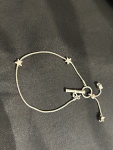 Cute Artificial Silver Braclete