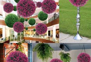 Sphere Flower Topiary Ball/Ceiling LED Lamp