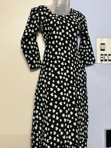Heart Print Salwar Kameez