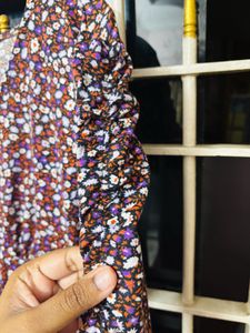 Floral Print Midi Dress