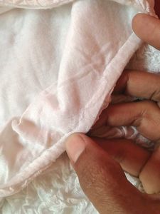 👸White Textured Party Dress