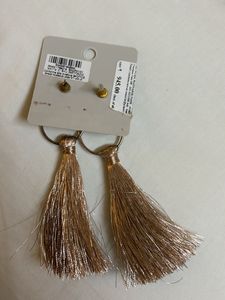 Earrings- Rose Gold/ pinkinsh