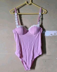 Padded Pink Bodysuit