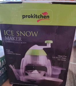 Prokitchen Ice Snow Maker