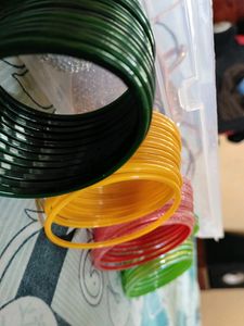 Glass Bangles Combo Set Of 4