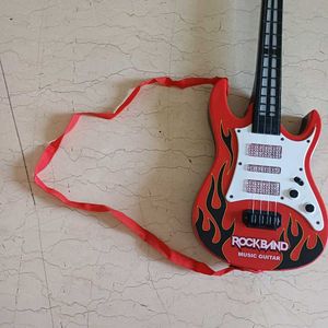 Toy Battery Operated Musical Guitar - Big Size