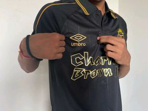 Santos Jersey Black And Gold With Tag