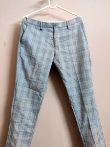 men&#39;s formal checkerd trouser pant