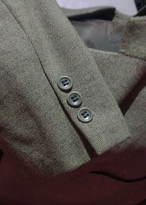 Vintage FACIS  90s Grey Silver Coat