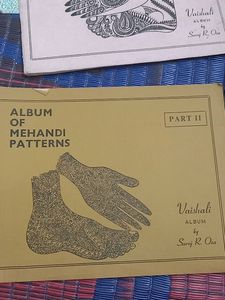 Album Of Mehendi Designs By Saroj Oza 5 Books