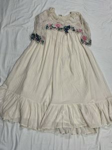Boho Embroidered Maxi Dress