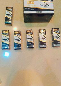 Shinoy Intense Black Eyeliner 6 pc combo pack