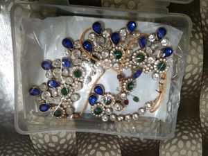 Beautiful Blue Heavy NeKlace