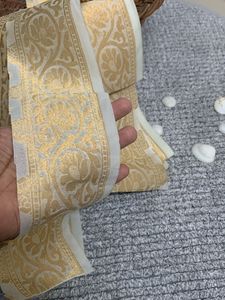 Cream And Golden Border