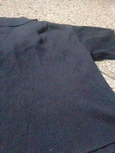 Cute Black Crop Top