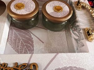 Dryfruit Tray With Two Glass Jars And Box