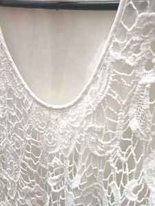 White Lace Tank Top