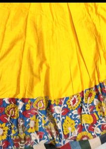 White And Yellow Embroidered Anarkali Kurti COMBO