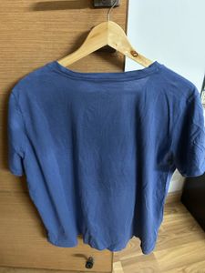 Blue V-Neck T-Shirt