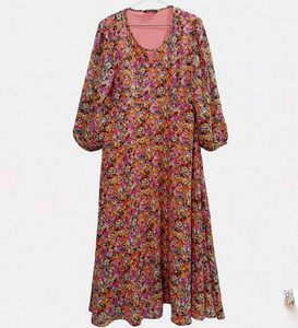 Floral Print Maxi Dress