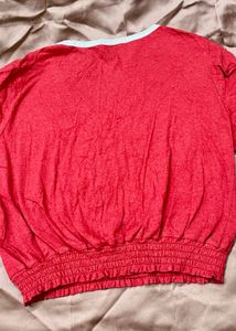 Long Sleeve Crop Top