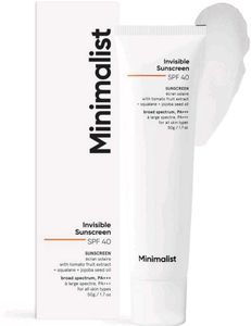 Minimalist Invisible Sunscreen SPF 40 - 1.7oz