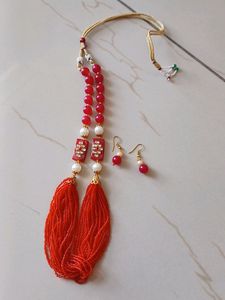 Red Stone Necklace