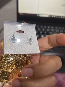 RED PARI KUNDAN EARRINGS