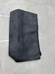Black Zip-Top Pouch