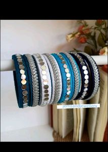 Blue Shade Bangles 🧿