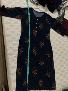 Dark Blue Kurta