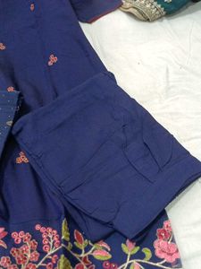 Elegant Blue Kurta Set