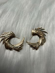 Golden Stylish Earrings