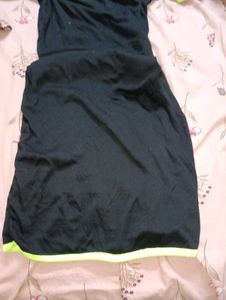 Black Ribbed Dress