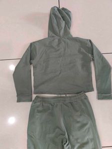 Cartoon Print Hoodie &amp; Pants Set